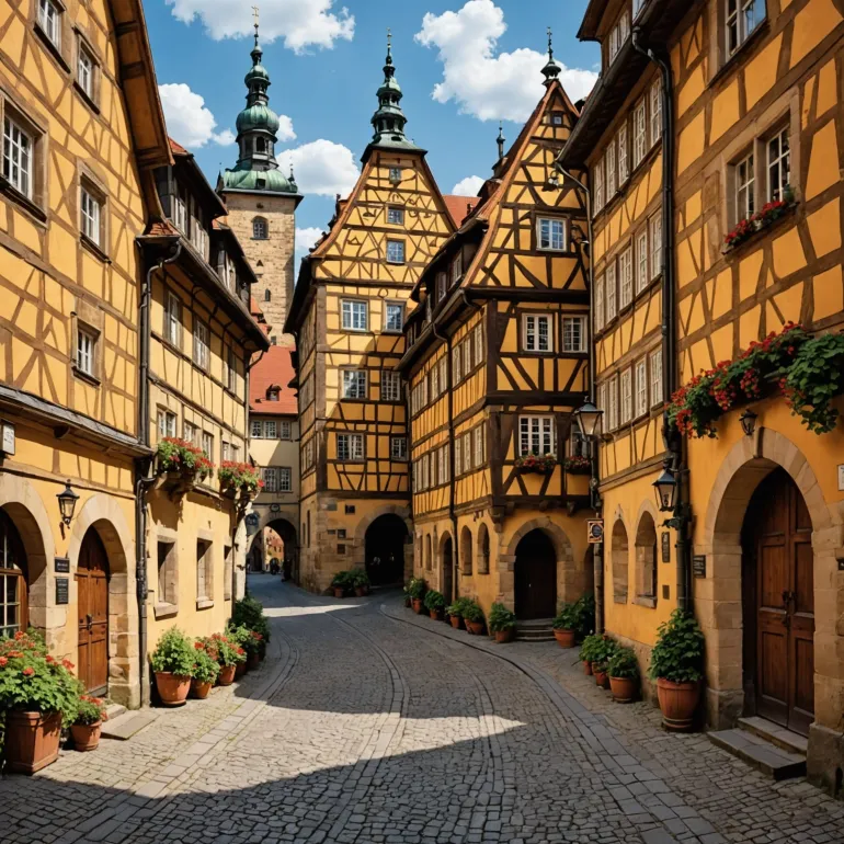 Frumusețea Istorică a Orașului Bamberg: Plimbare pe Străzile Medievale Fermecătoare