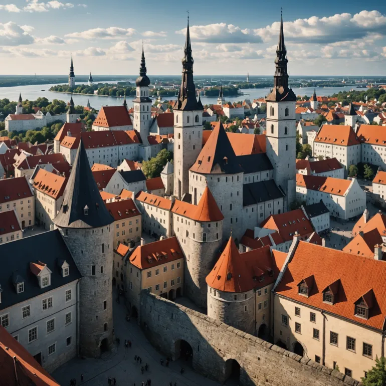 Frumusețea Medievală Baltică a Orașului Tallinn: Descoperă Farmecul Istoric Estonian