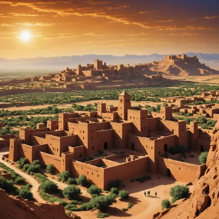 Fortăreața Ait Ben Haddou: Descoperă Satul Istoric din Lut al Marocului