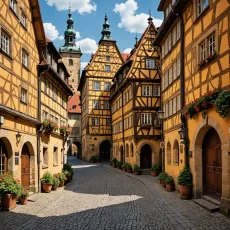 Frumusețea Istorică a Orașului Bamberg: Plimbare pe Străzile Medievale Fermecătoare