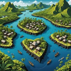Ruinele Insulelor din Pacific ale lui Nan Madol: Descoperă Structurile Antice de Piatră ale lui Nan Madol