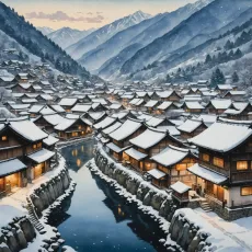 Farmecul Satului Japonez Shirakawago: Descoperă Satele Istorice cu Acoperișuri de Stuf din Japonia